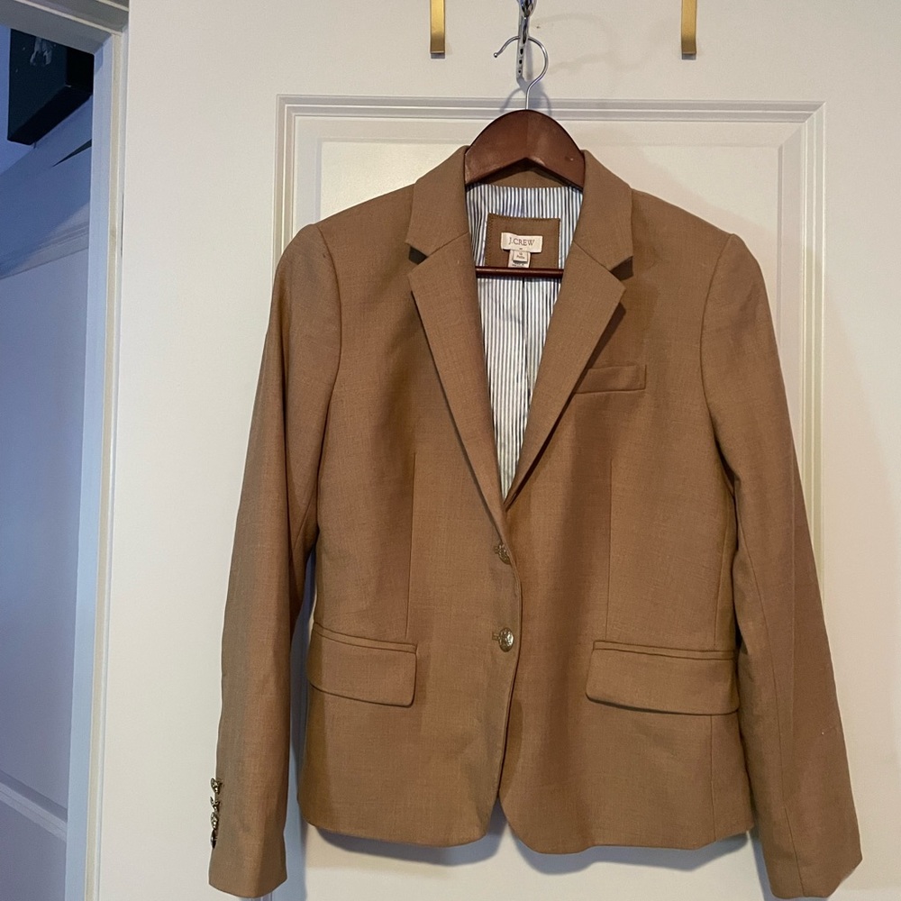J Crew Camel Blazer